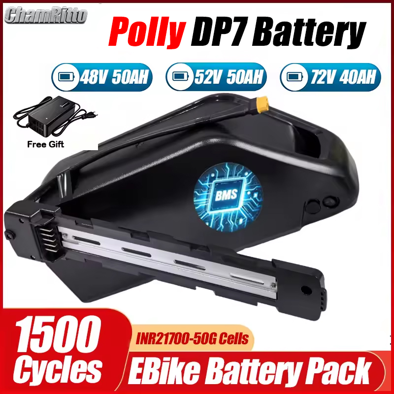 Electric Bicycle Battery 72V 30Ah - Akumulator do roweru elektrycznego 48V Hailong,