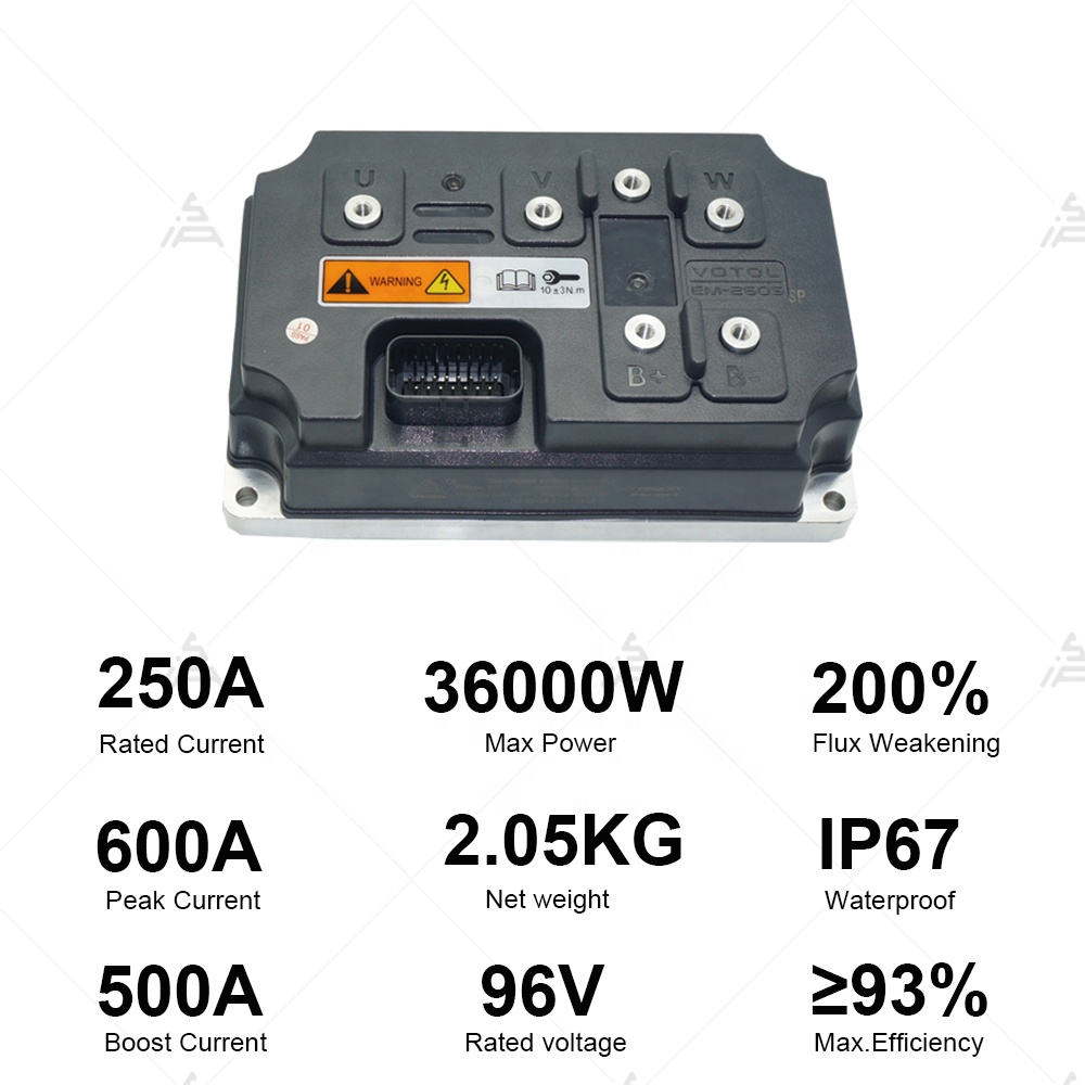 Votol EM260SGTP-CAN-96V – wyso – Programmable Bldc Motor Controller 96V recenzja i cena